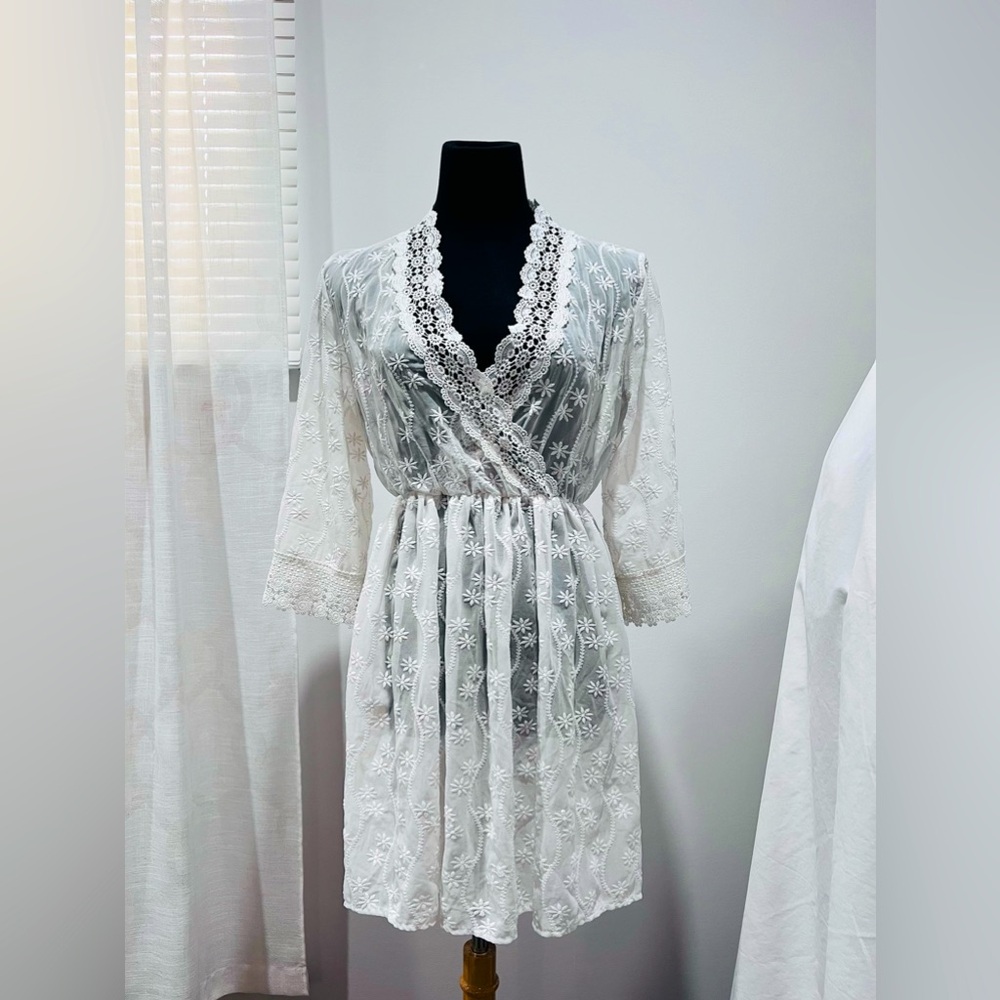 Lace Bikini Coverup